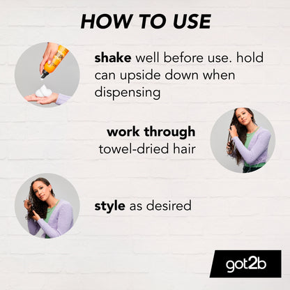 GOT2B Twisted Curling Mousse 250ml — image 4