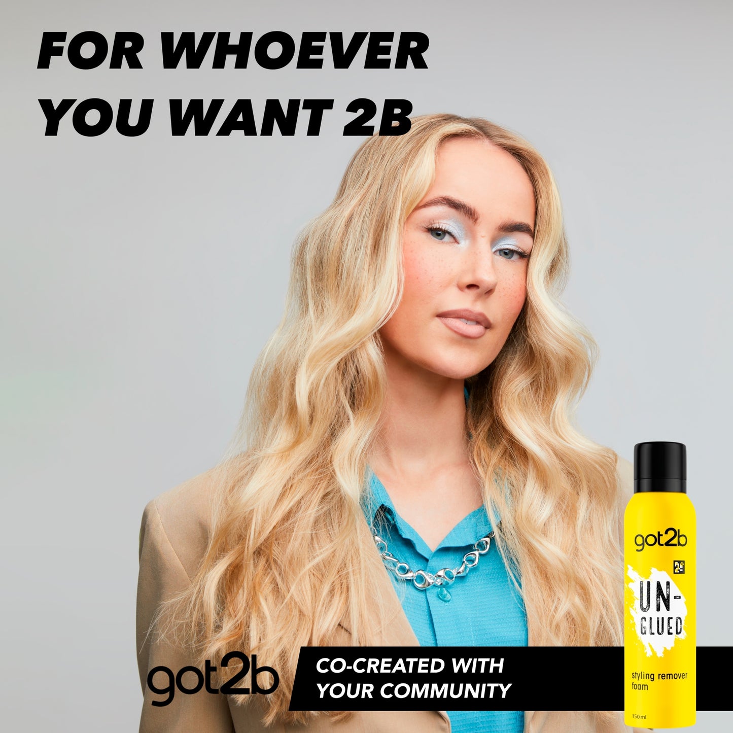 got2b Un-Glued Styling Remover Foam 150ml — image 2