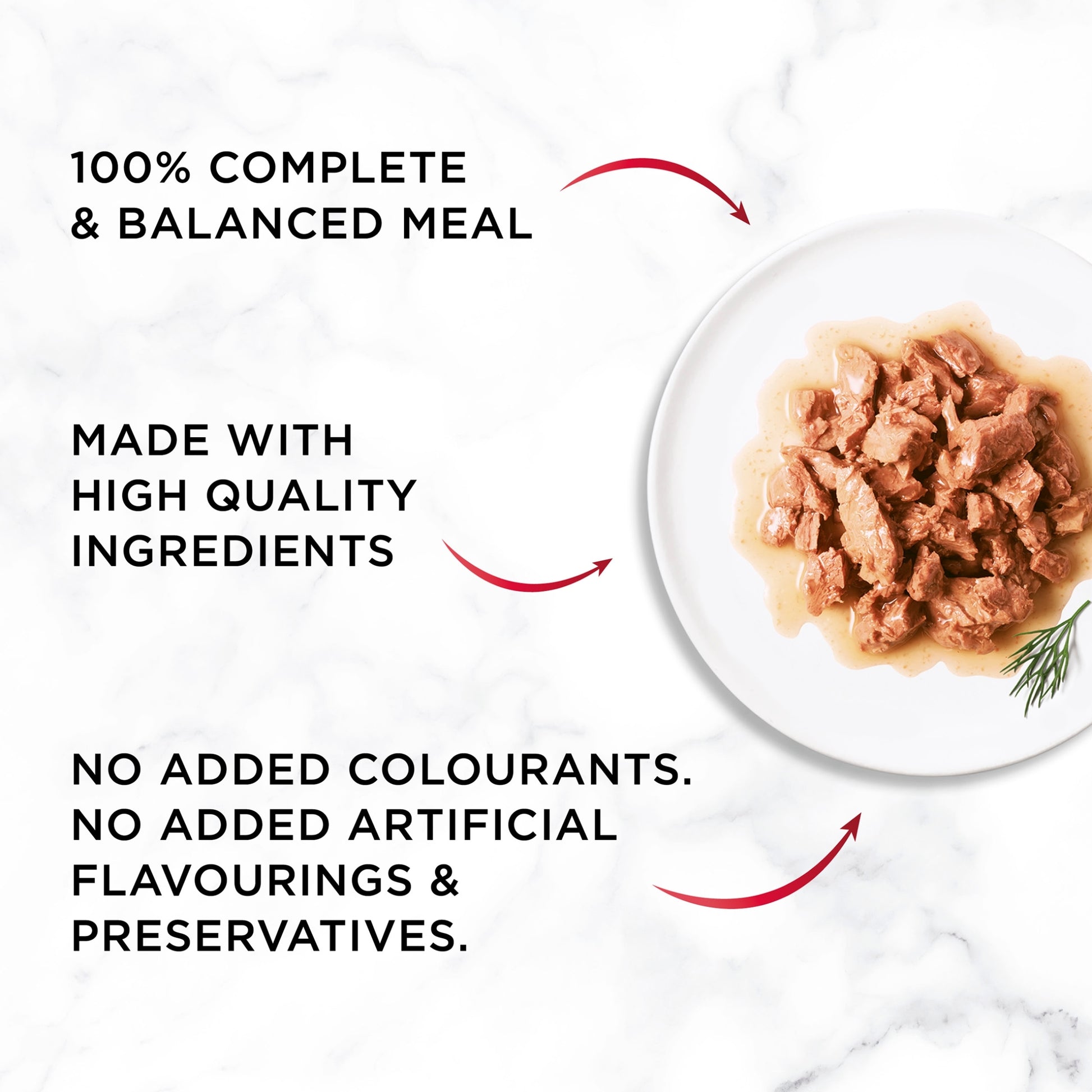 GOURMET Mon Petit Fish Variety Cod; Sardine; Salmon Wet Cat Food 6x50g — image 3