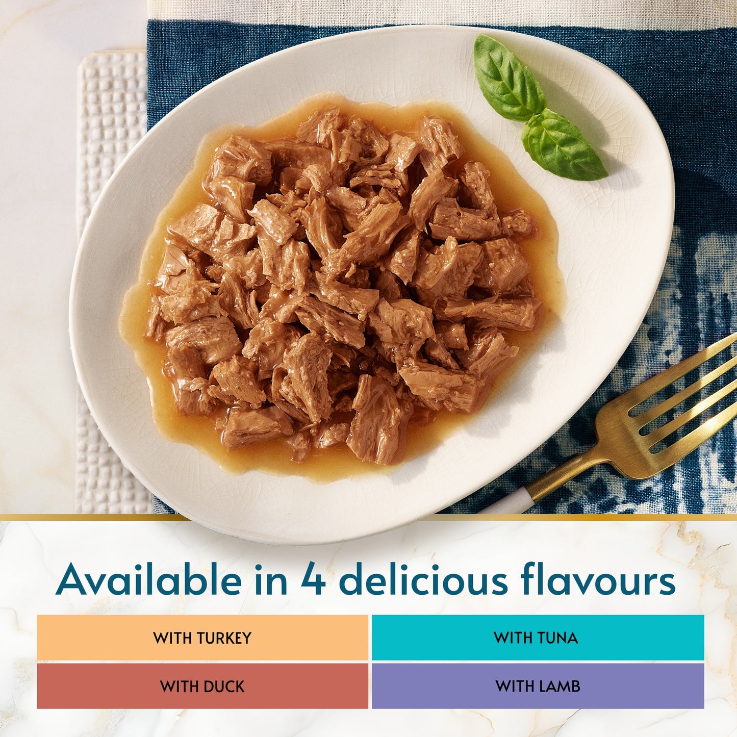 GOURMET Perle Chef's Collection in Gravy Wet Cat Food 12x85g — image 3