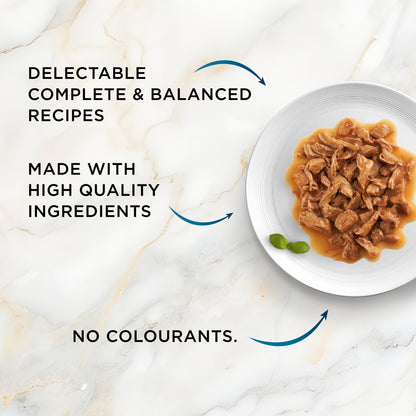 GOURMET Perle Chef's Collection in Gravy Wet Cat Food 12x85g — image 4