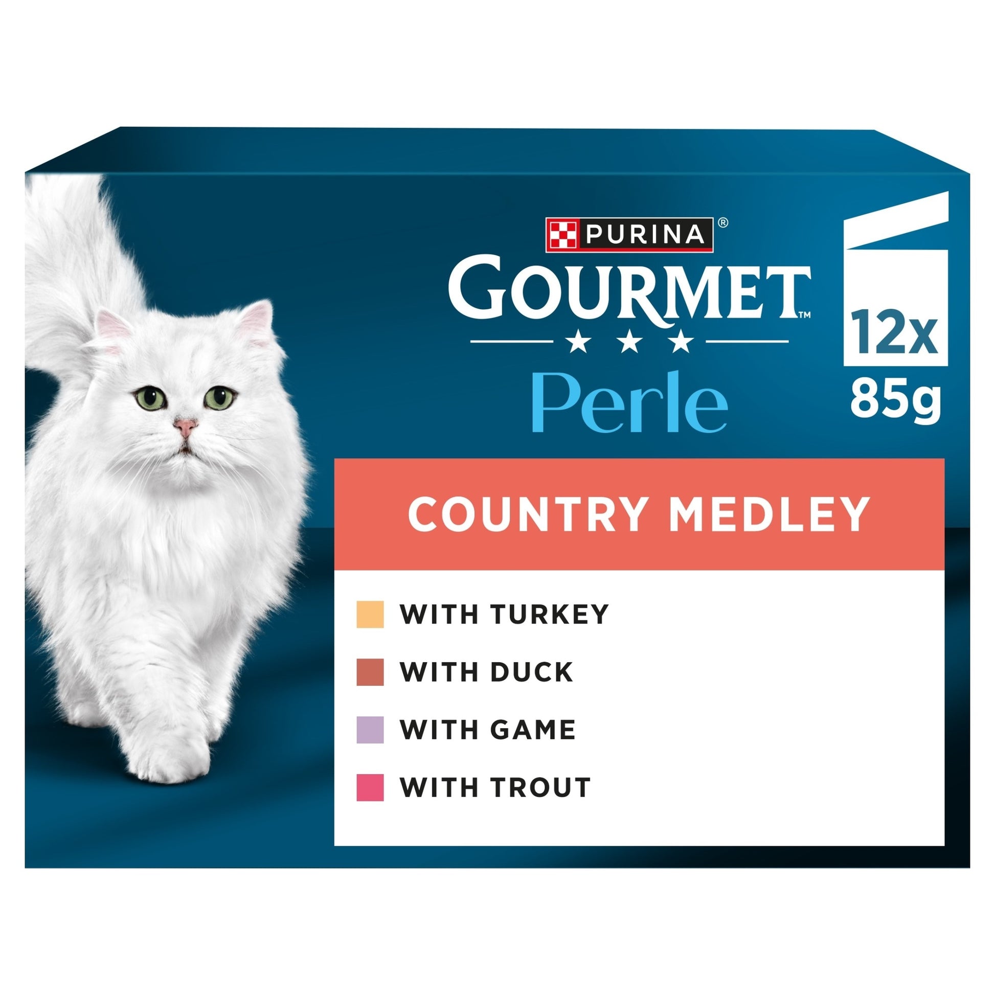 GOURMET Perle Country Medley in Jelly Wet Cat Food 12x85g — image 1