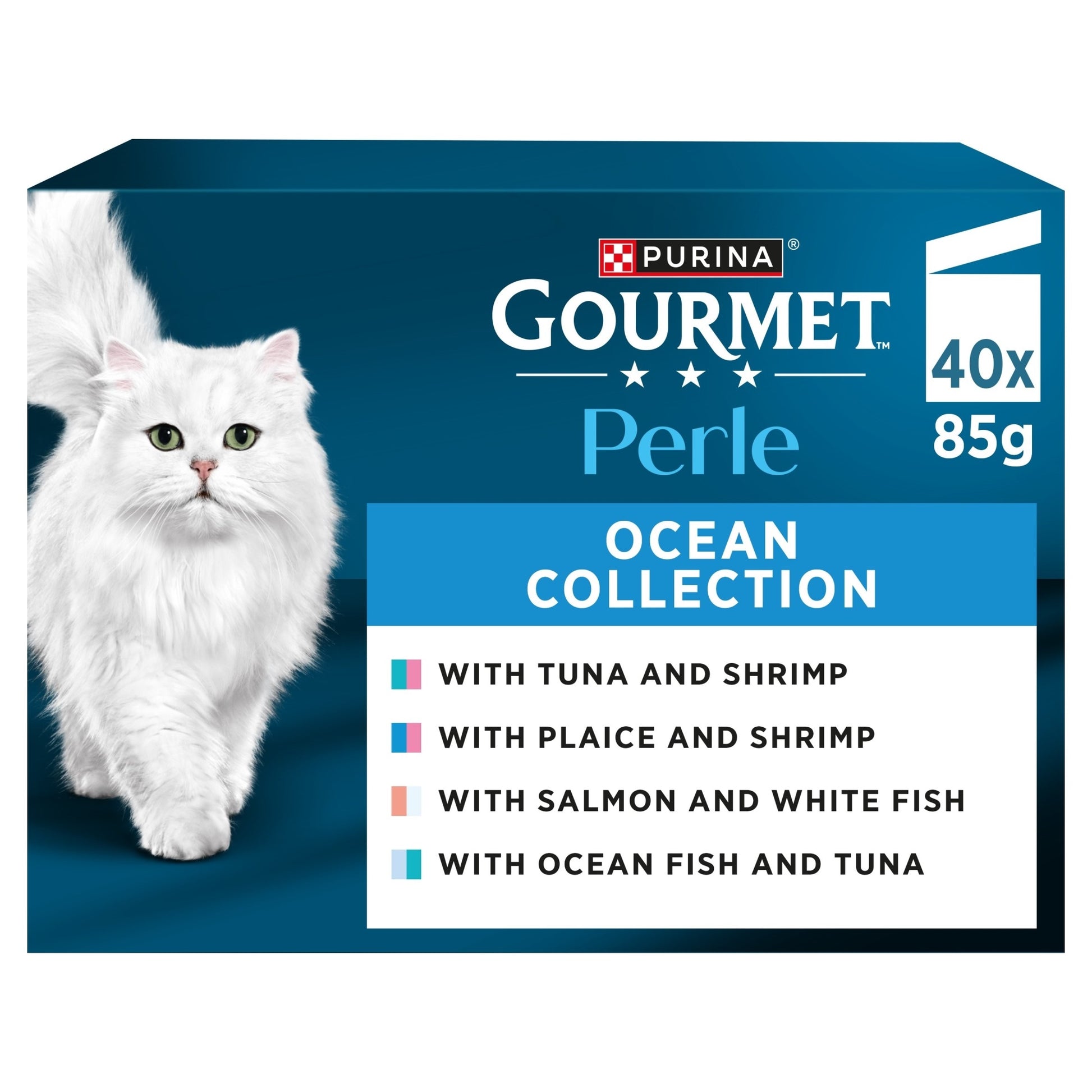 GOURMET Perle Ocean Collection Wet Cat Food 40x85g — image 1