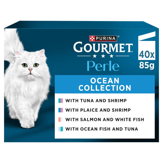 GOURMET Perle Ocean Collection Wet Cat Food 40x85g — image 1