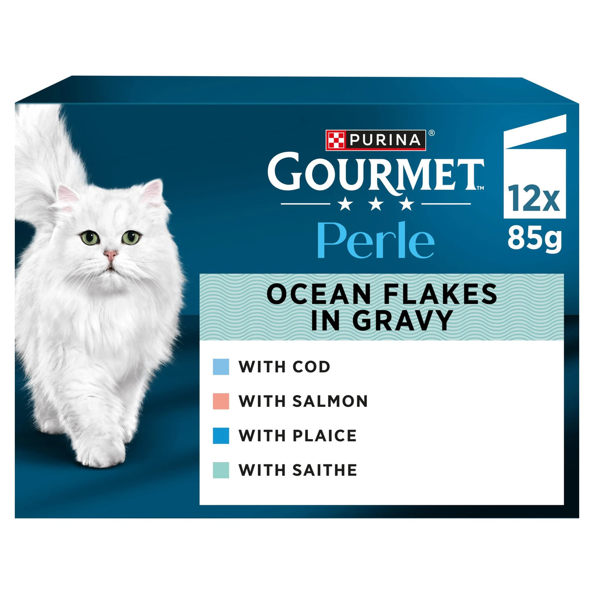 GOURMET Perle Ocean Flakes in Gravy Fish Recipes 12x85g — image 1