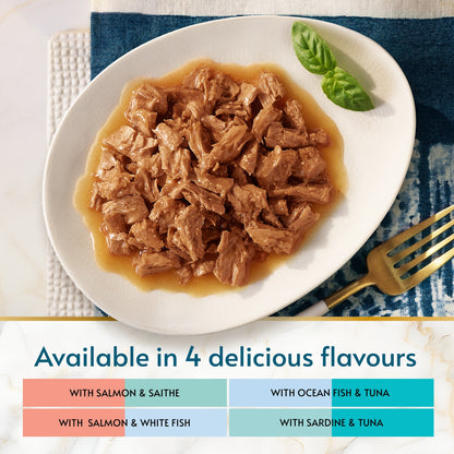 GOURMET Perle Seaside Duo in Gravy Wet Cat Food 12x85g — image 3