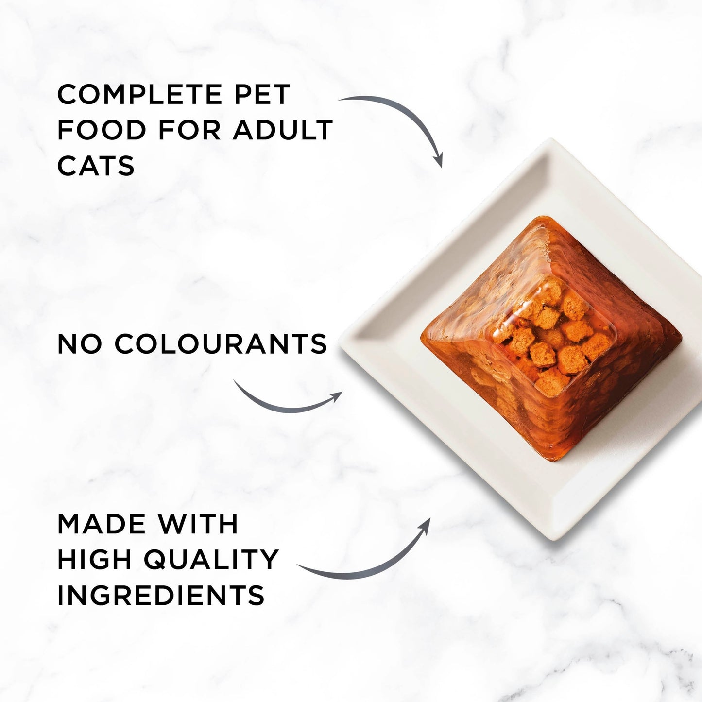 Gourmet Revelations Gelée Salmon in Jelly Wet Cat Food 4x57g — image 2