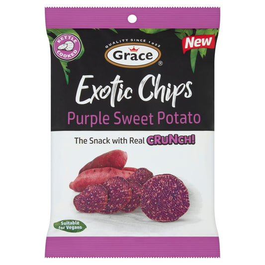 Grace Exotic Chips Purple Sweet Potato 75g — image 1