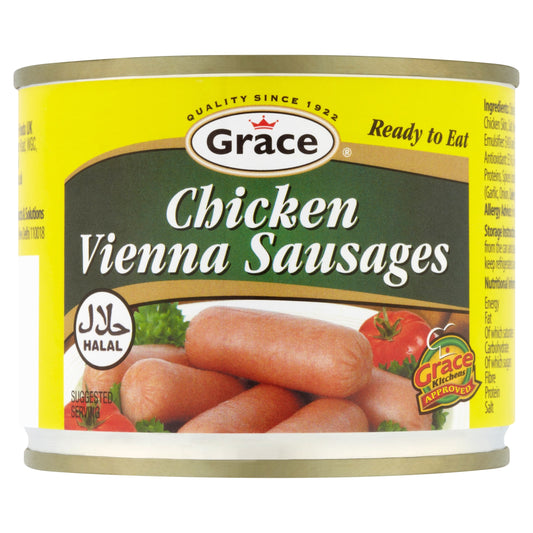 Grace Halal Chicken Vienna Sausages 200G — image 1