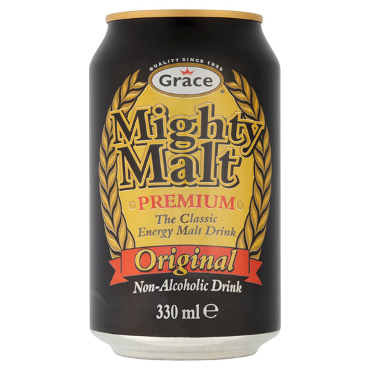 Grace Mighty Malt Drink Can 330Ml — image 1