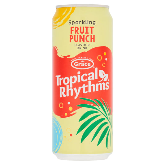 Grace Tropical Rhythms Sparkling Fruit Punch 330ML — image 1