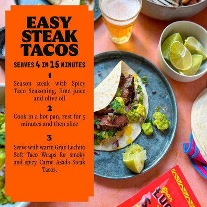 Gran Luchito Smoky Chipotle & Herbs Spicy Taco Seasoning 28g — image 4