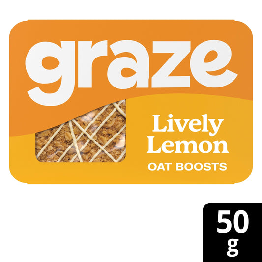 Graze Lively Lemon Oat Boosts 50g — image 1