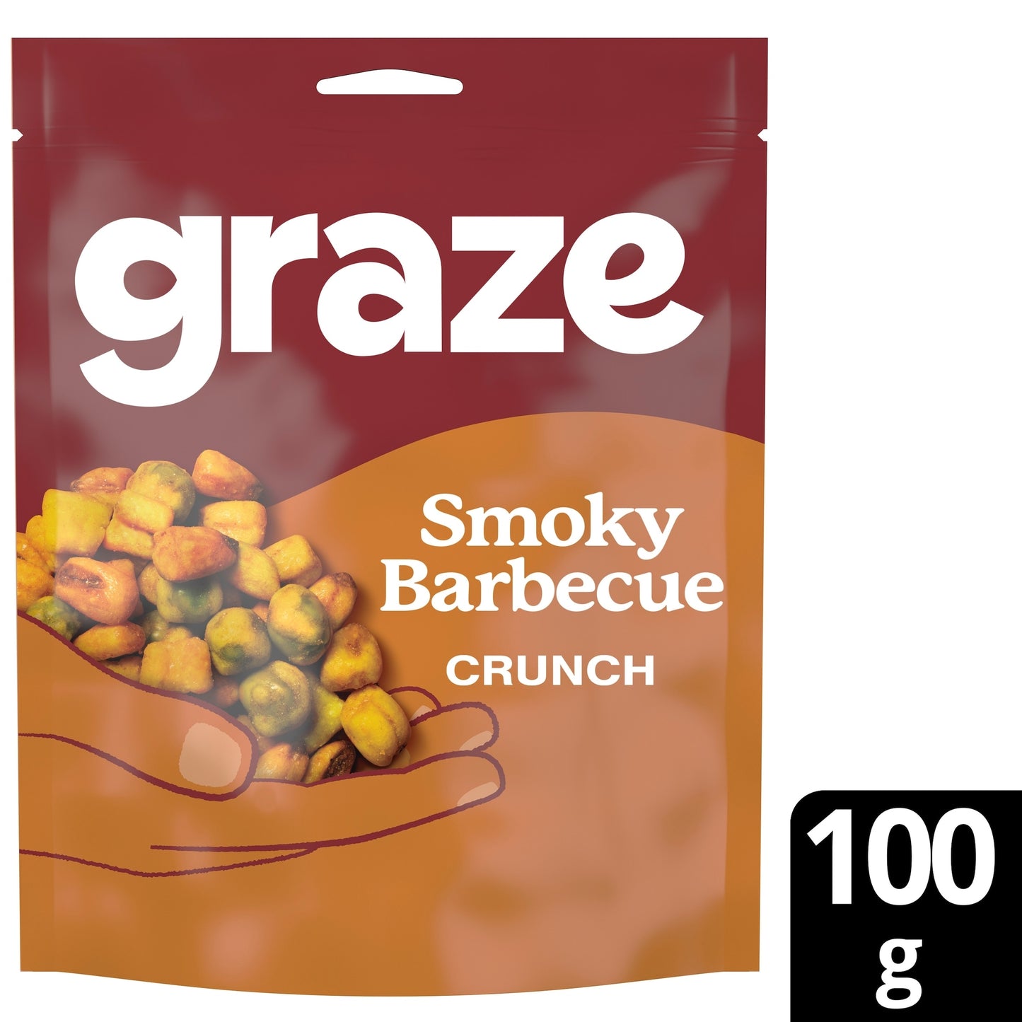 Graze Smoky Barbecue Crunch 100g — image 1