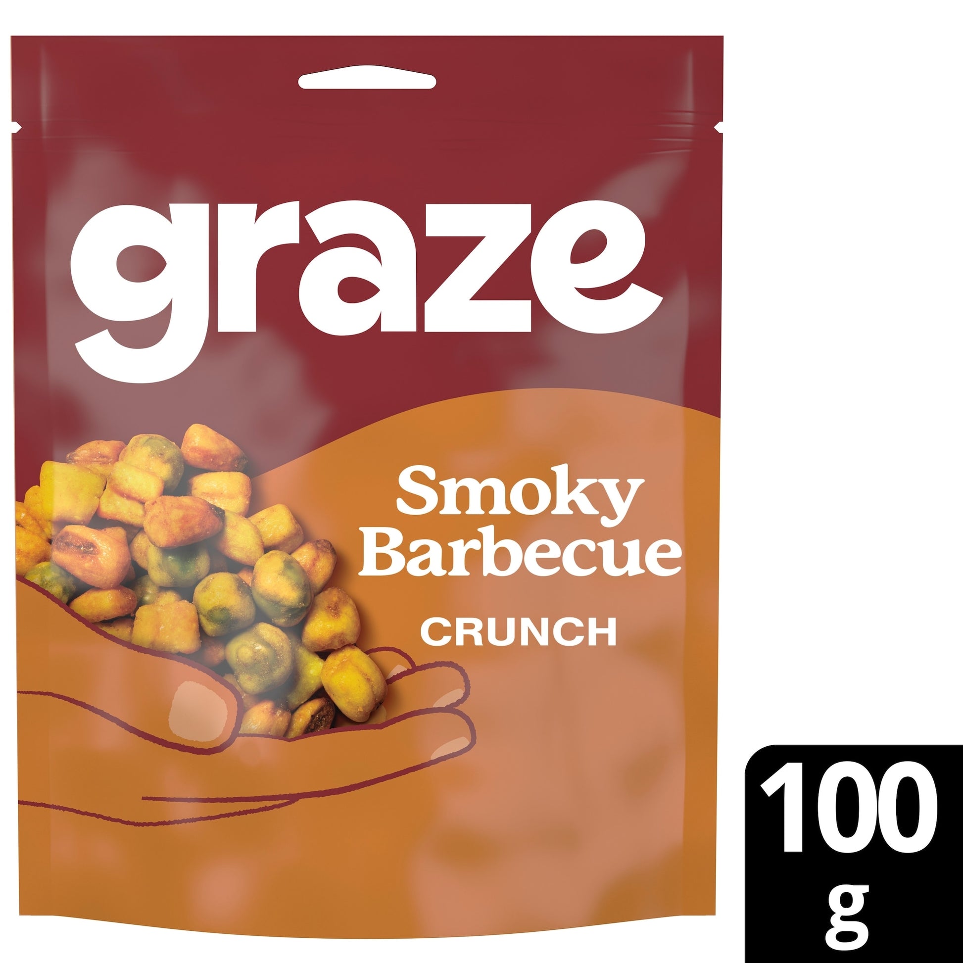 Graze Smoky Barbecue Crunch 100g — image 1