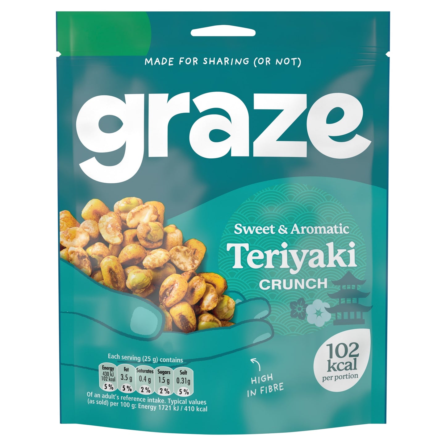 Graze Sweet and Aromatic Teriyaki Crunch 100g — image 1