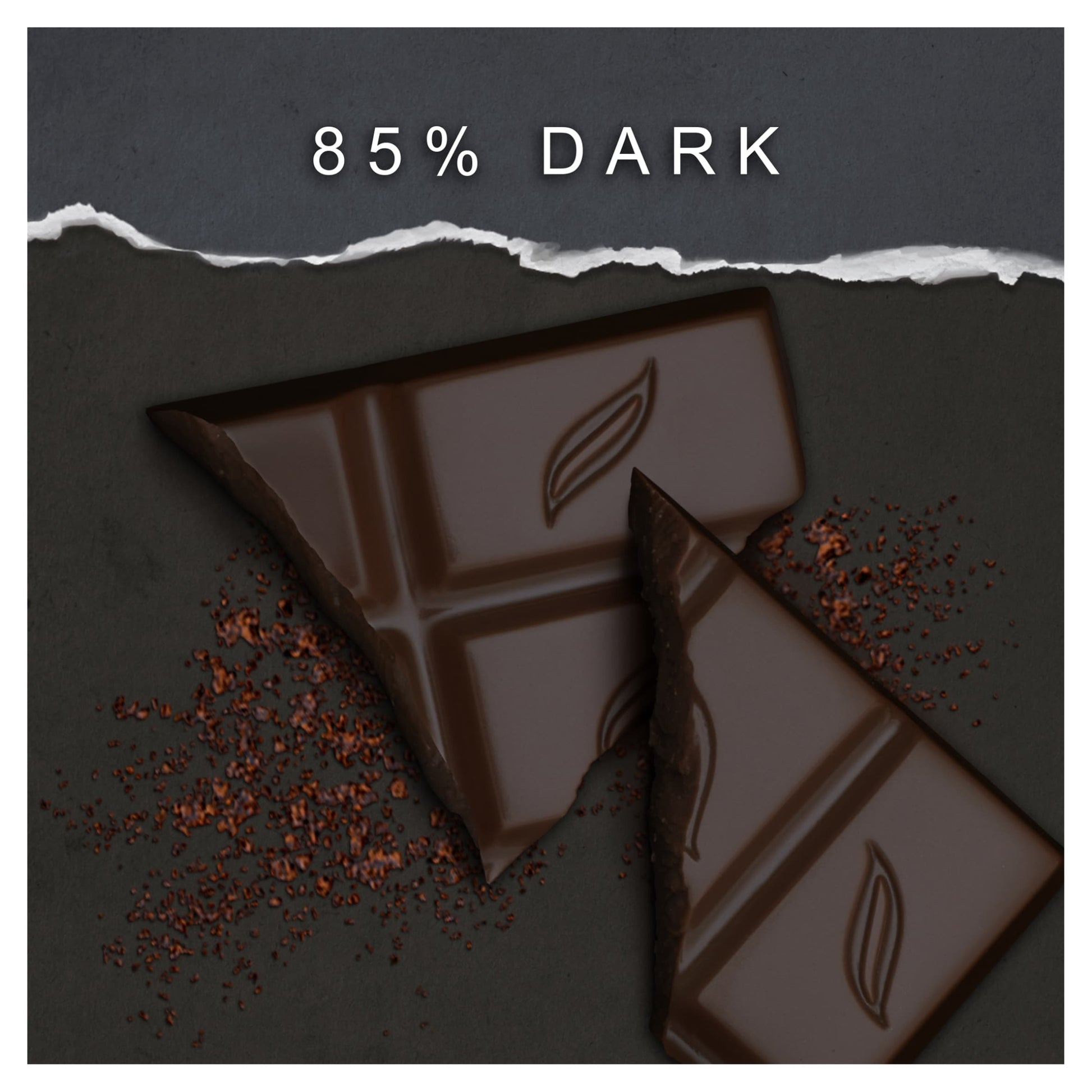 Green & Black's Organic 85% Dark Chocolate Bar 90g — image 3