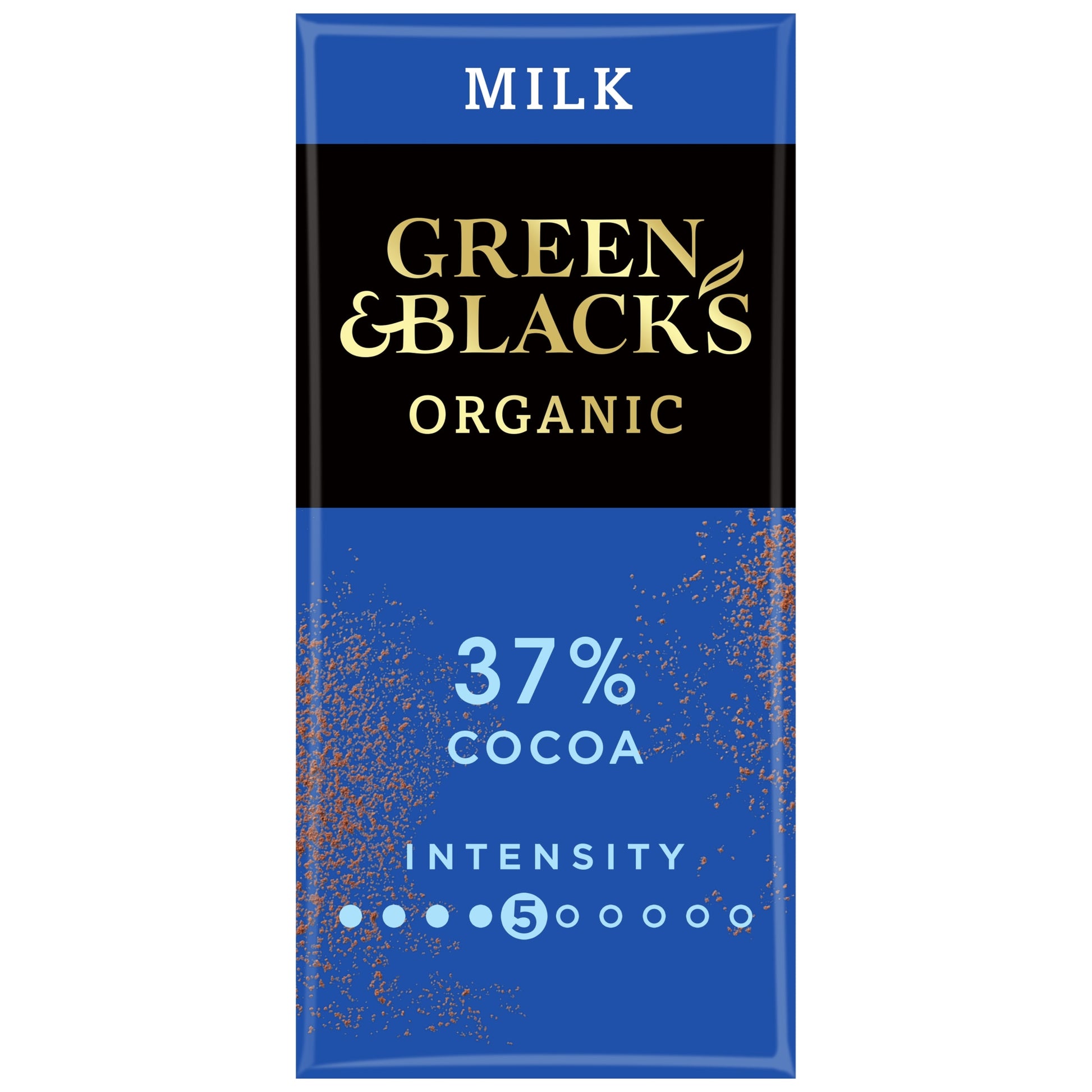 Green & Black's Organic Milk Chocolate Bar 90g — image 1