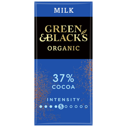 Green & Black's Organic Milk Chocolate Bar 90g — image 1