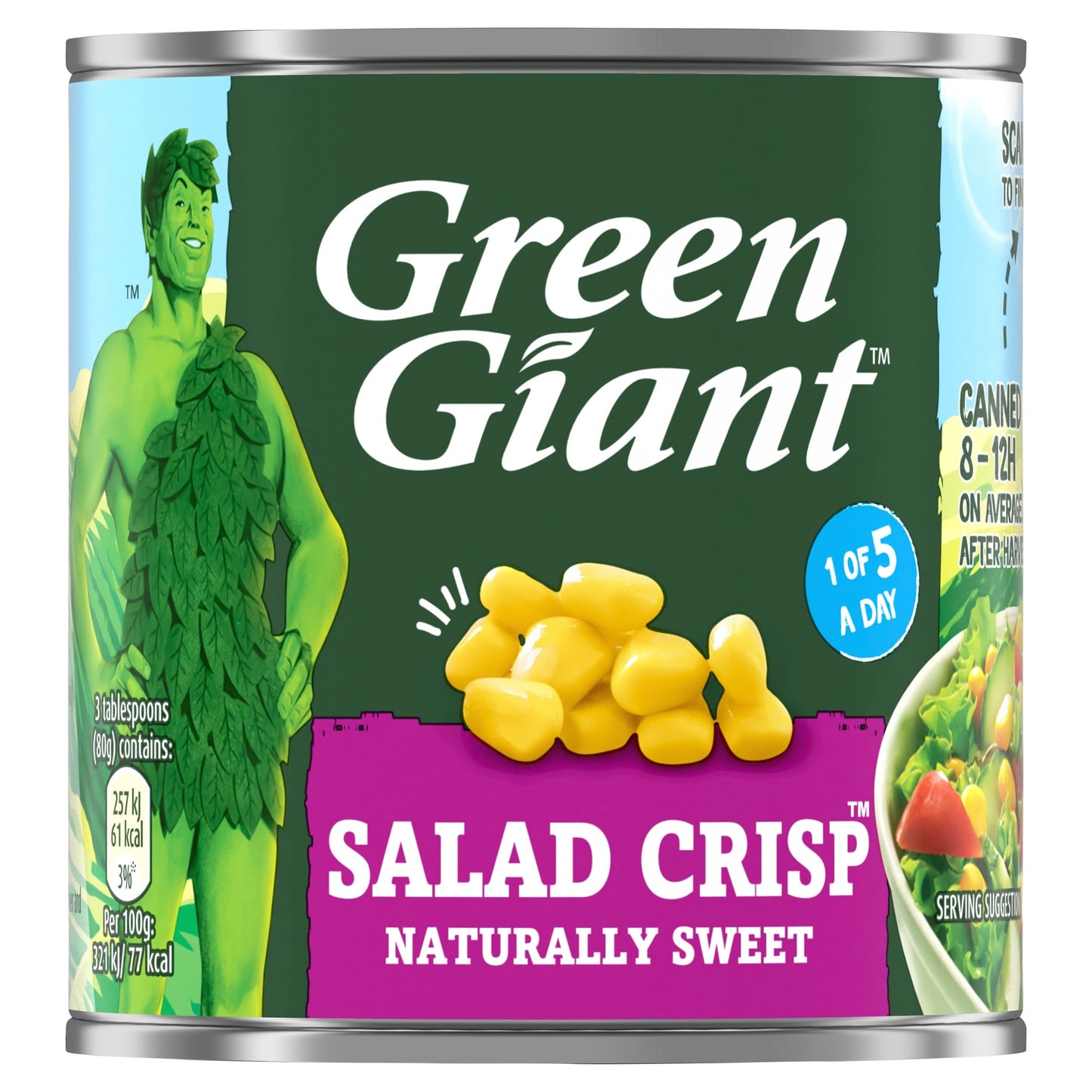 Green Giant Salad Crisp Sweet Corn 160G — image 1