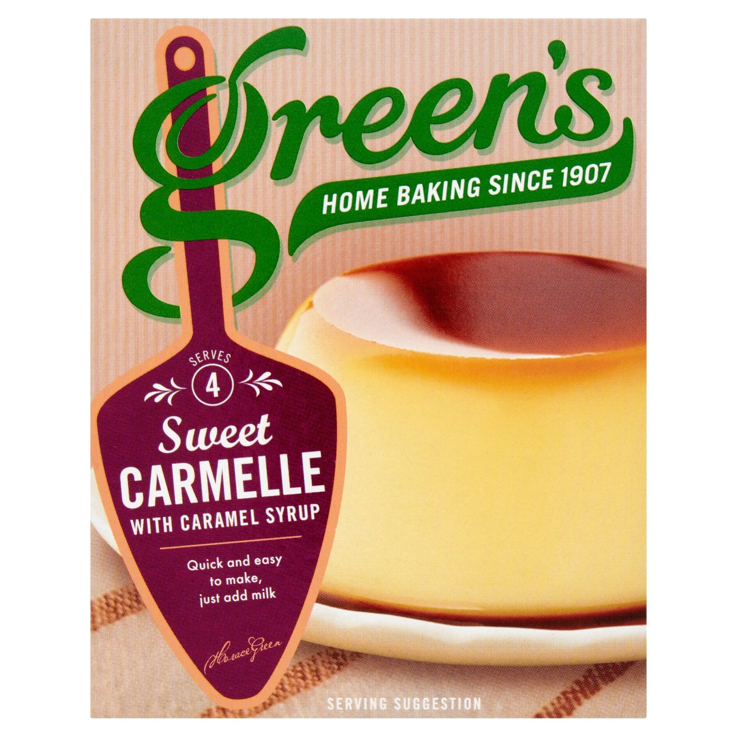 Greens Classic Carmelle Dessert Mix 70G — image 1