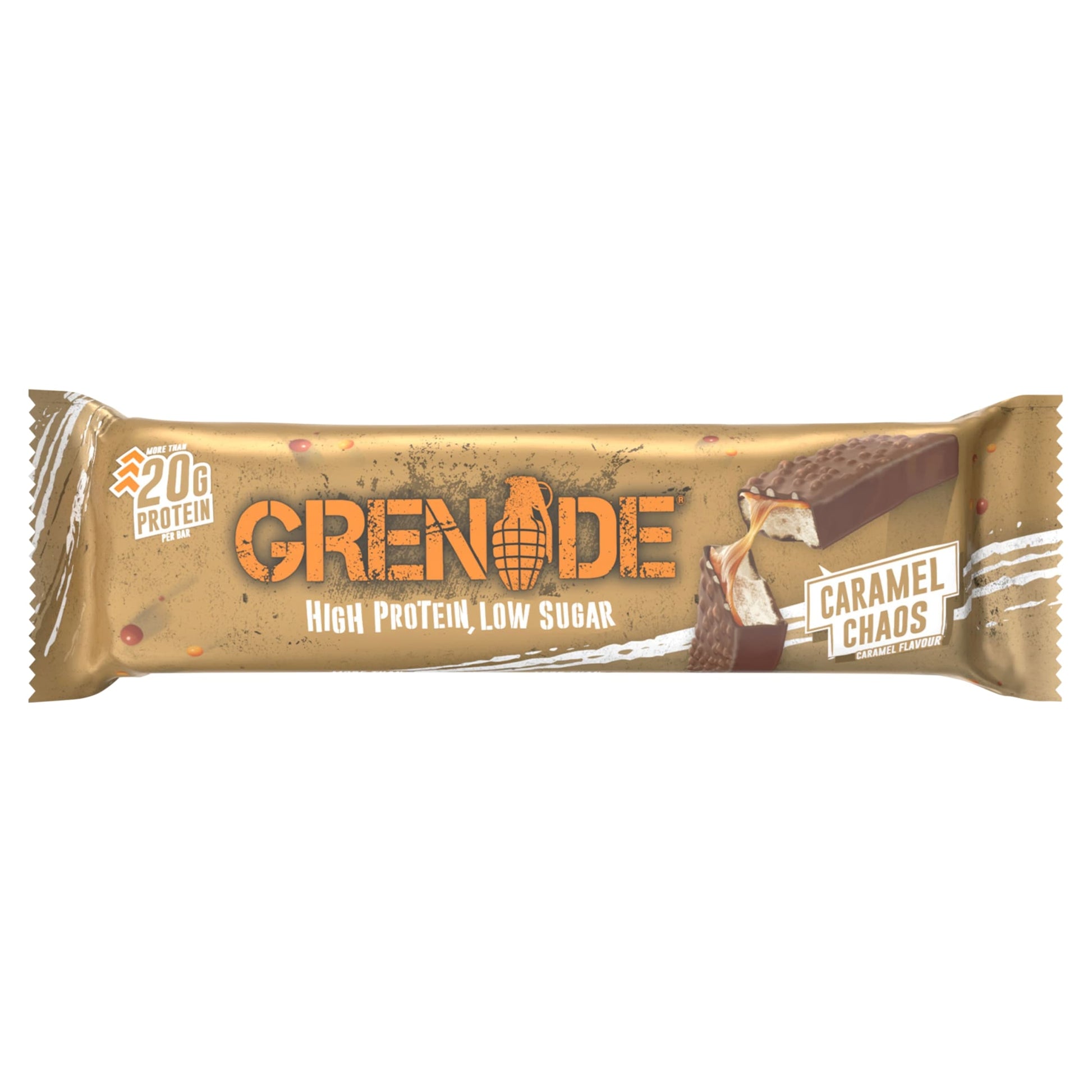 Grenade Carb Killa Protein Bar - Caramel Chaos 60g — image 1