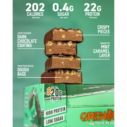 Grenade Carb Killa Protein Bar - Dark Chocolate Mint 60g — image 5