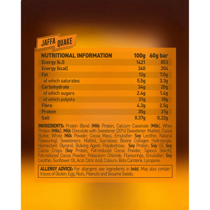 Grenade Carb Killa Protein Bar - Jaffa Quake Chocolate Orange 60g — image 3