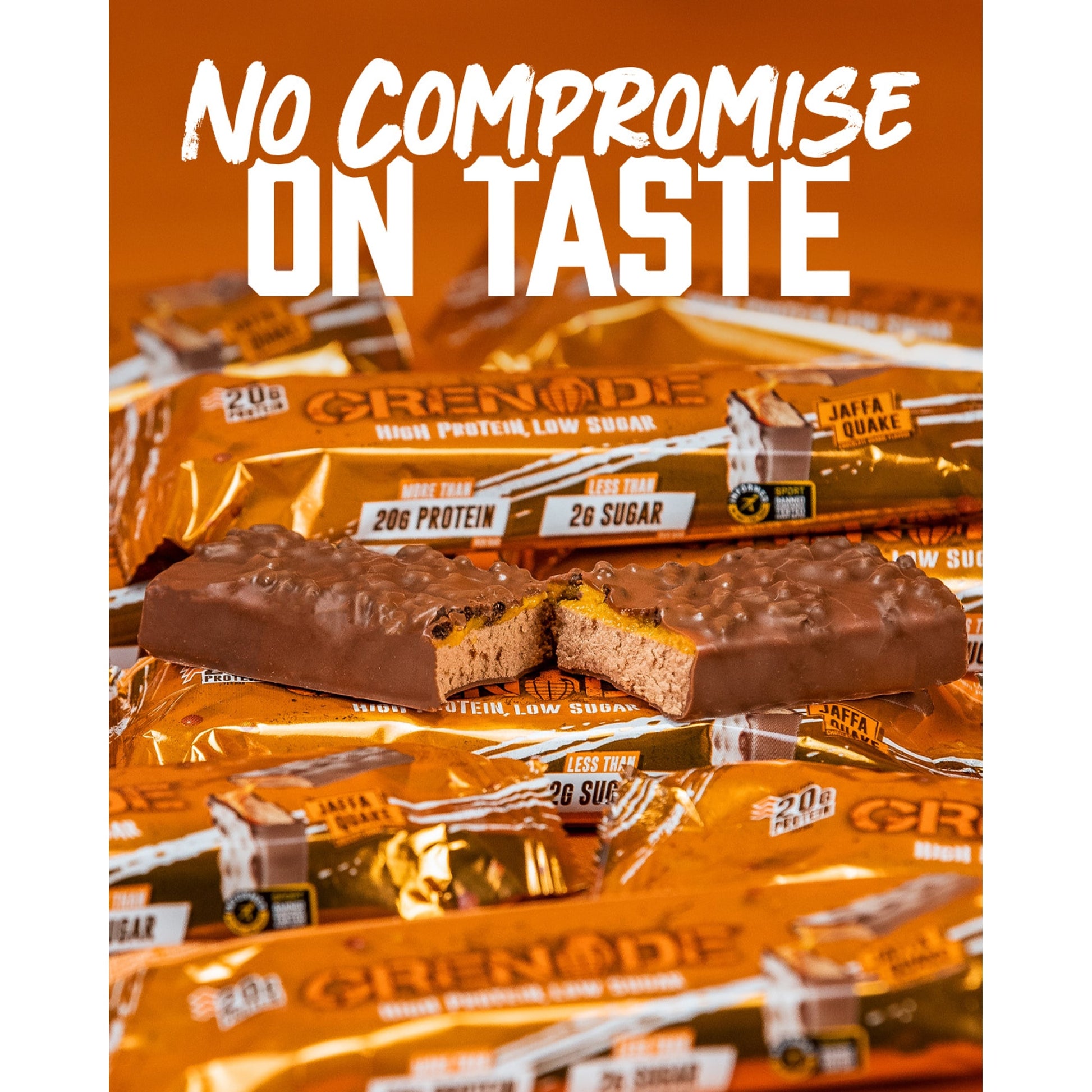 Grenade Carb Killa Protein Bar - Jaffa Quake Chocolate Orange 60g — image 4