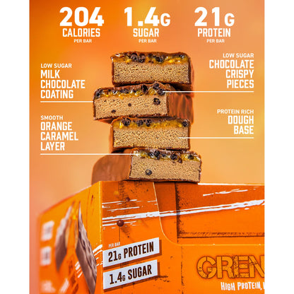 Grenade Carb Killa Protein Bar - Jaffa Quake Chocolate Orange 60g — image 5