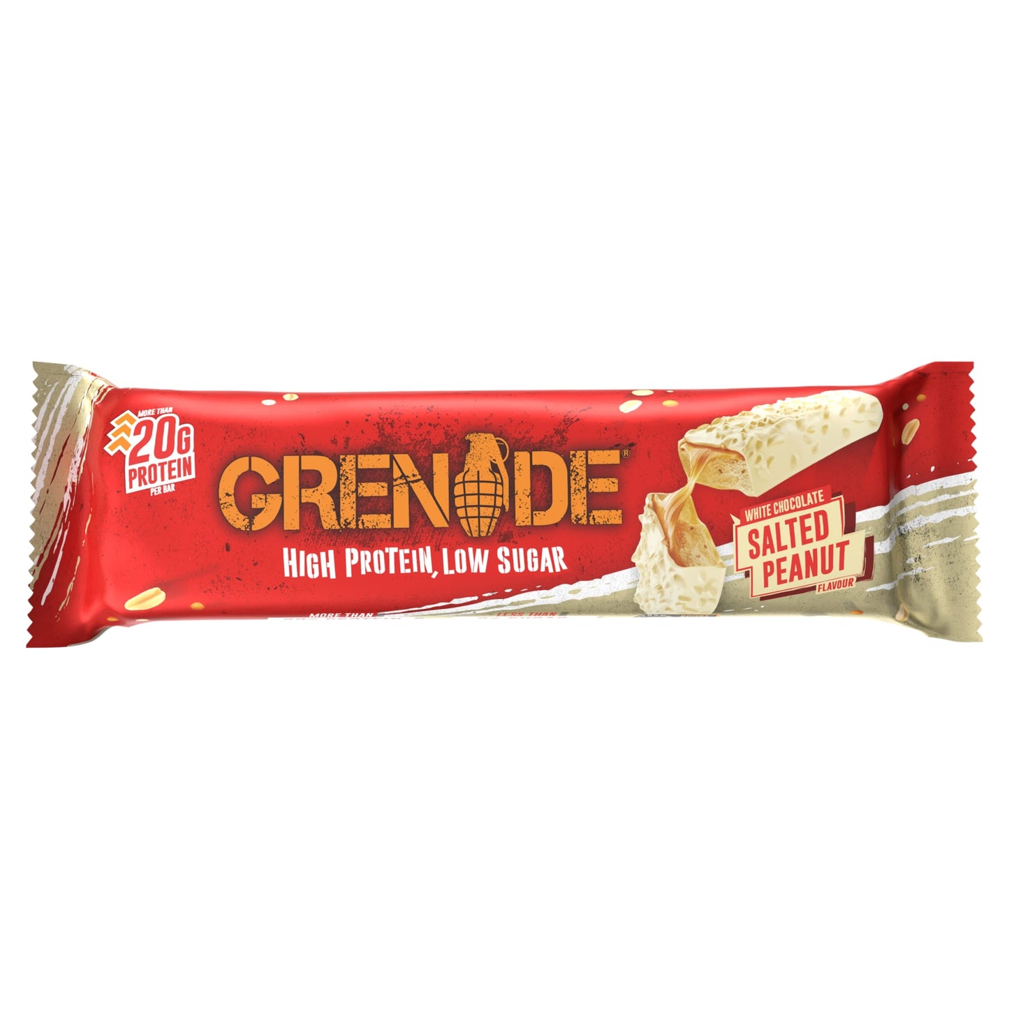 Grenade Carb Killa Protein Bar - White Chocolate Salted Peanut 60g — image 1