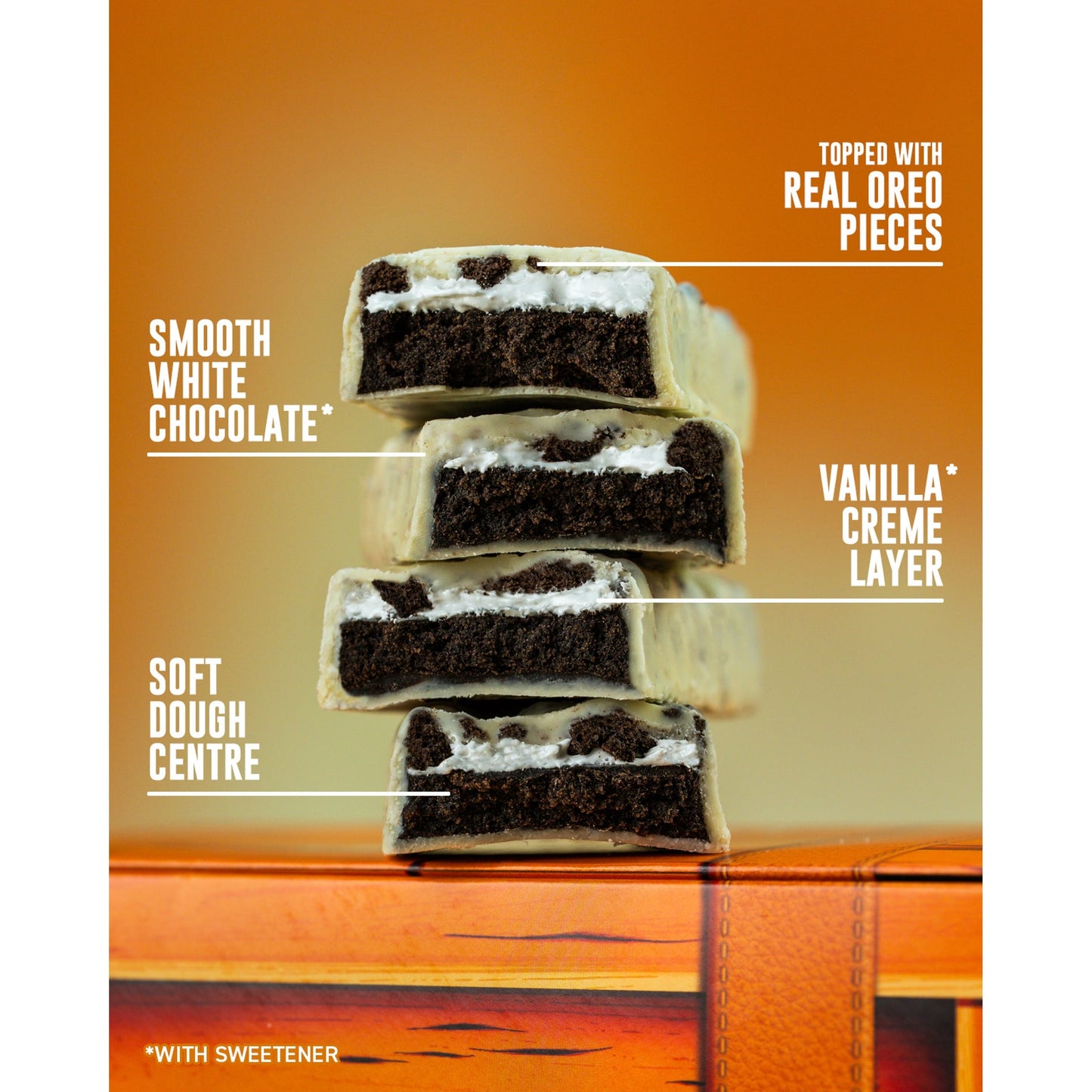Grenade Oreo White Protein Bar - Cocoa & Biscuit 4 x 60g — image 3