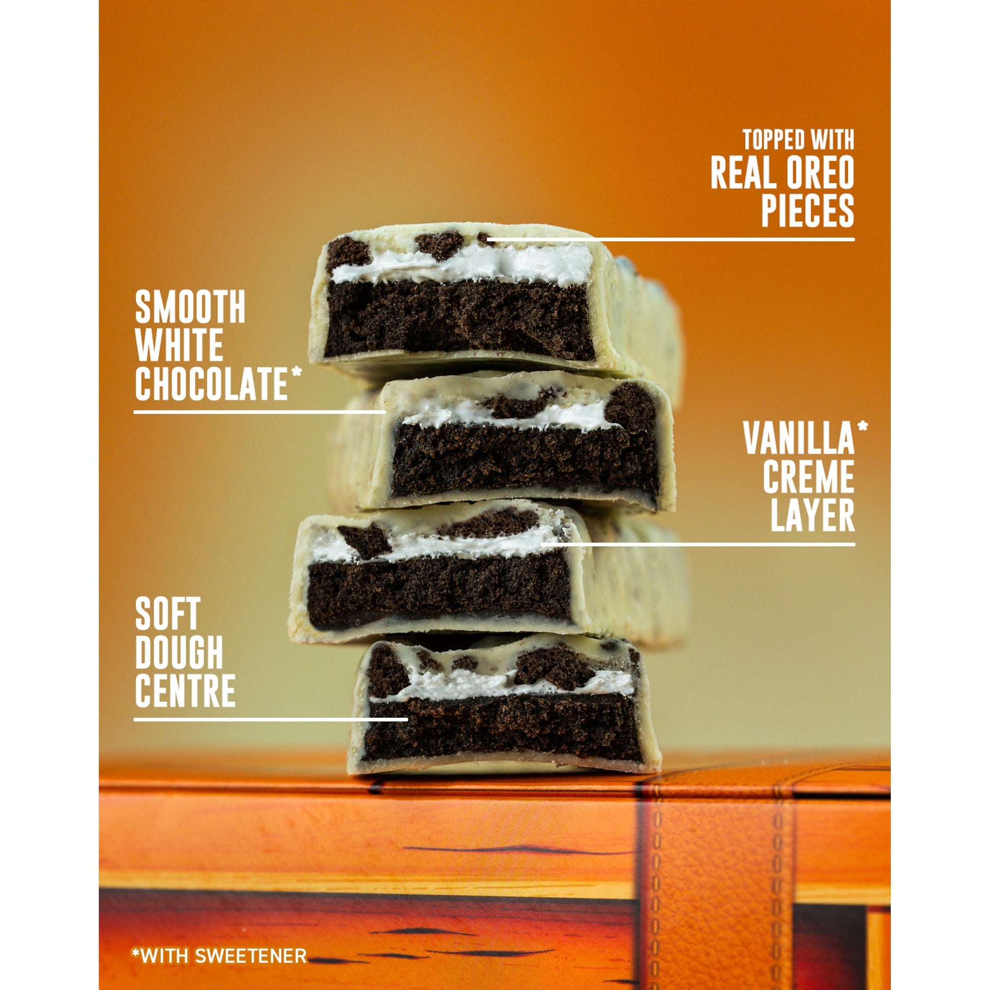Grenade Oreo White Protein Bar - Cocoa & Biscuit 4 x 60g — image 3