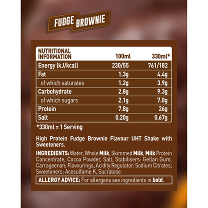 Grenade Protein Shake Fudge Brownie Flavour 330ml — image 2