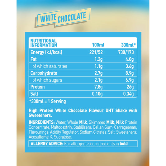 Grenade Protein Shake White Chocolate Flavour 330ml — image 2