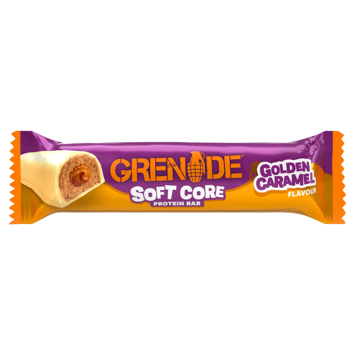 Grenade Soft Core Golden Caramel Protein Bar 50g — image 1