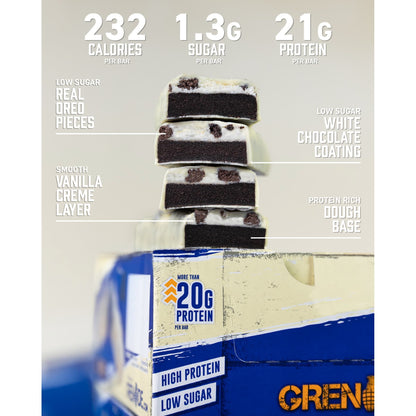 Grenade White Chocolate Oreo Protein Bar 60g — image 4