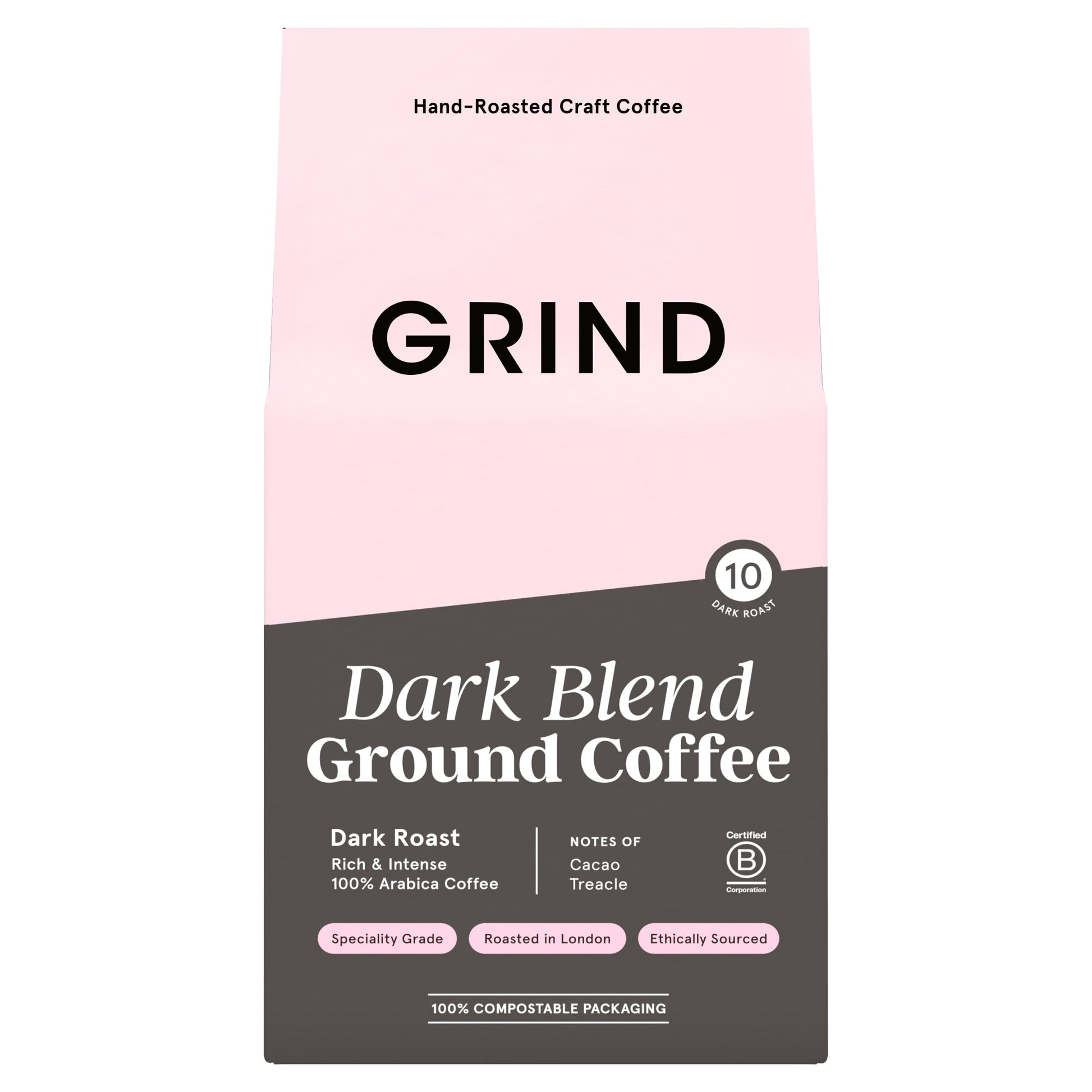 Grind Dark Blend Ground Coffee 200g — image 1
