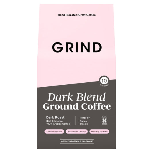 Grind Dark Blend Ground Coffee 200g — image 1
