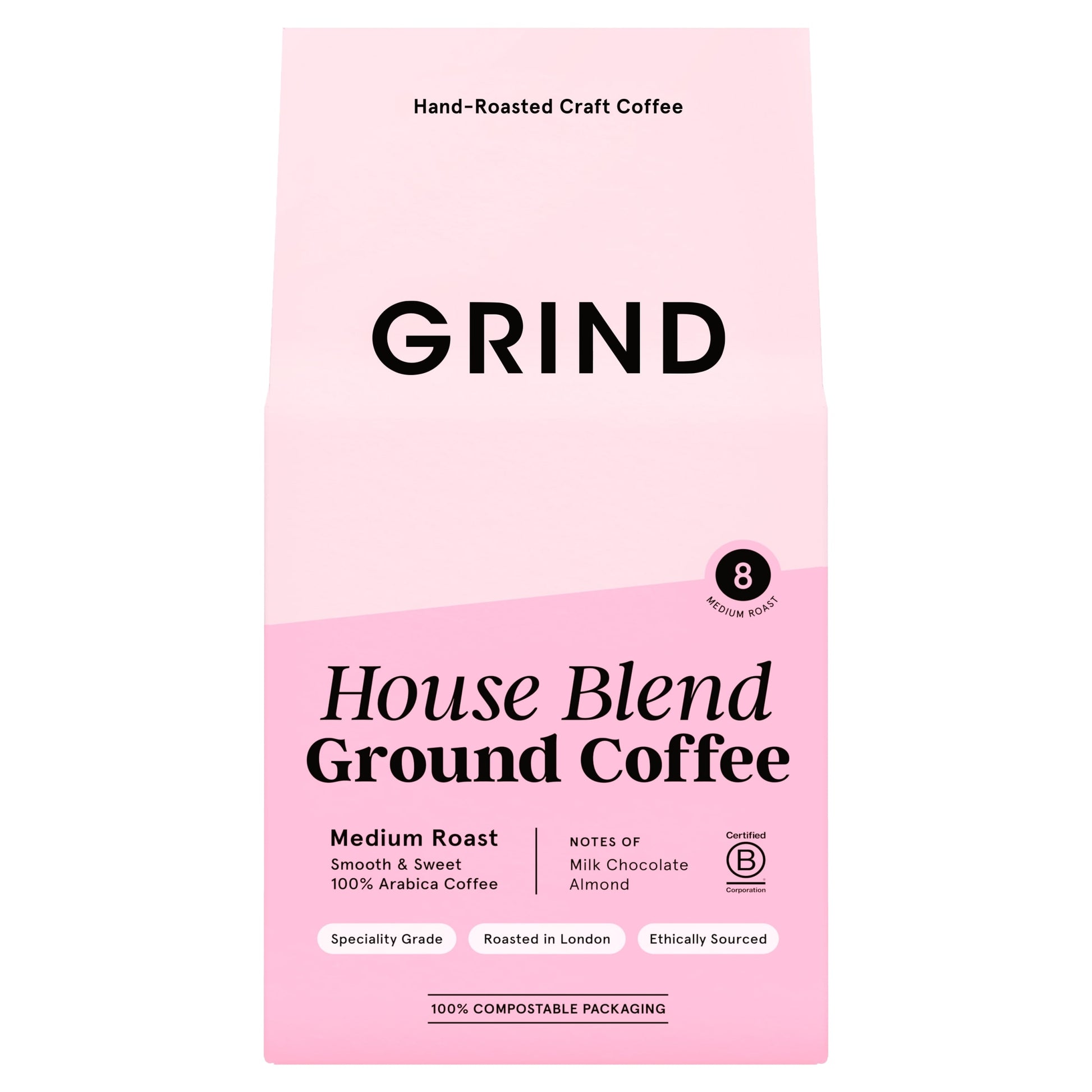Grind, House Blend Ground Coffee, 200 grams — image 1