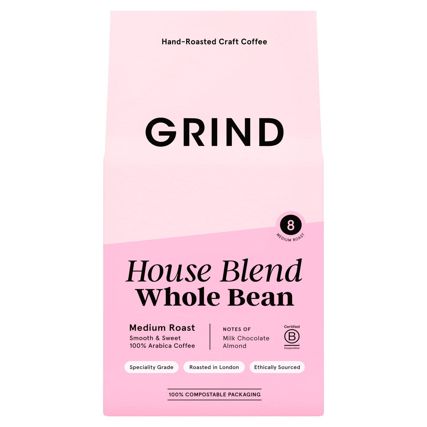 Grind House Blend Whole Bean Coffee 200g — image 1