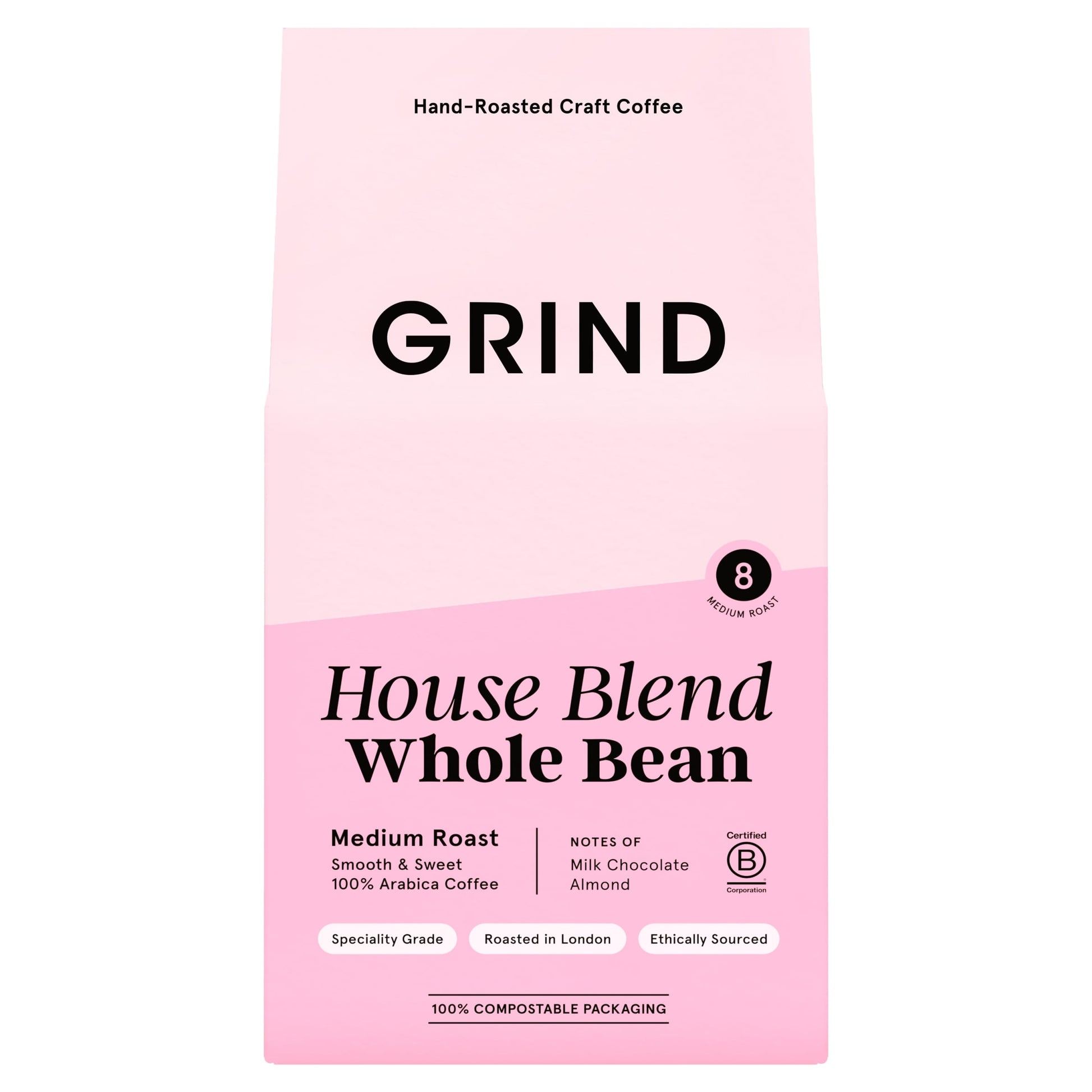 Grind House Blend Whole Bean Coffee 200g — image 1
