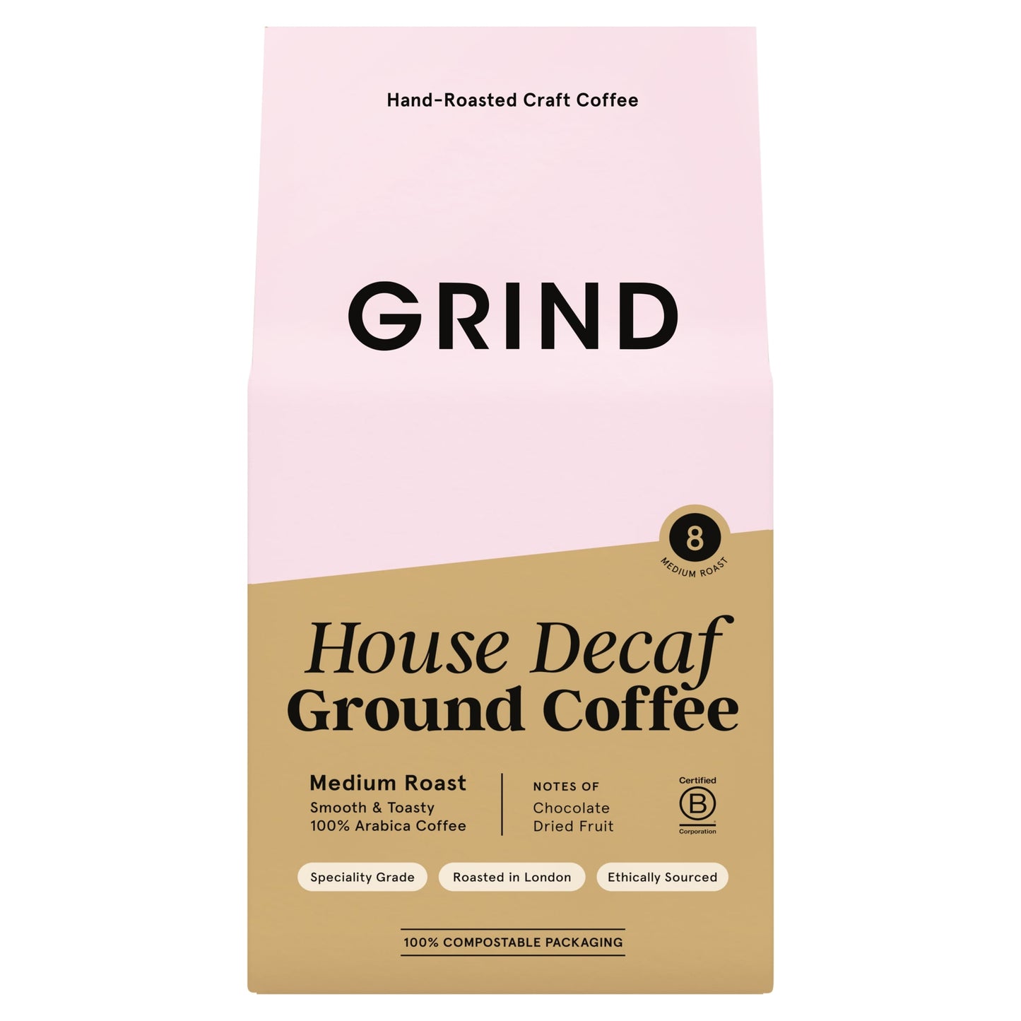 Grind House Decaf Ground Coffee 200g — image 1