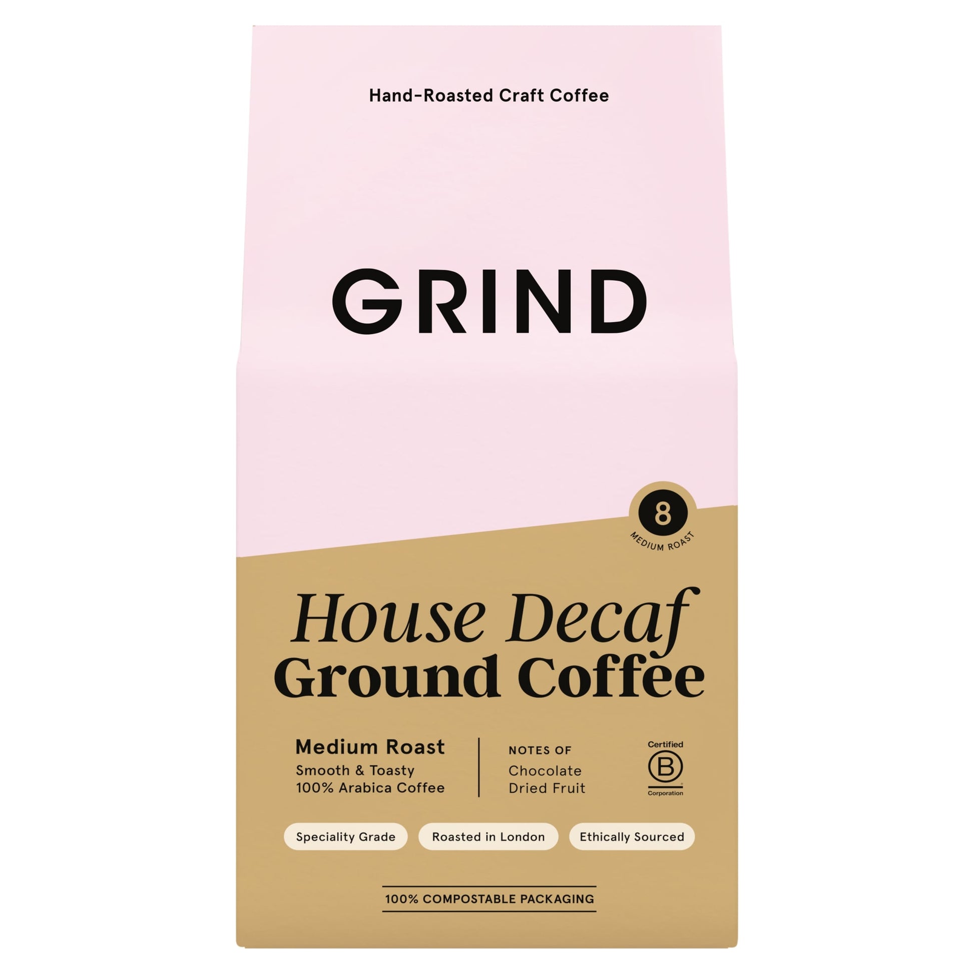 Grind House Decaf Ground Coffee 200g — image 1