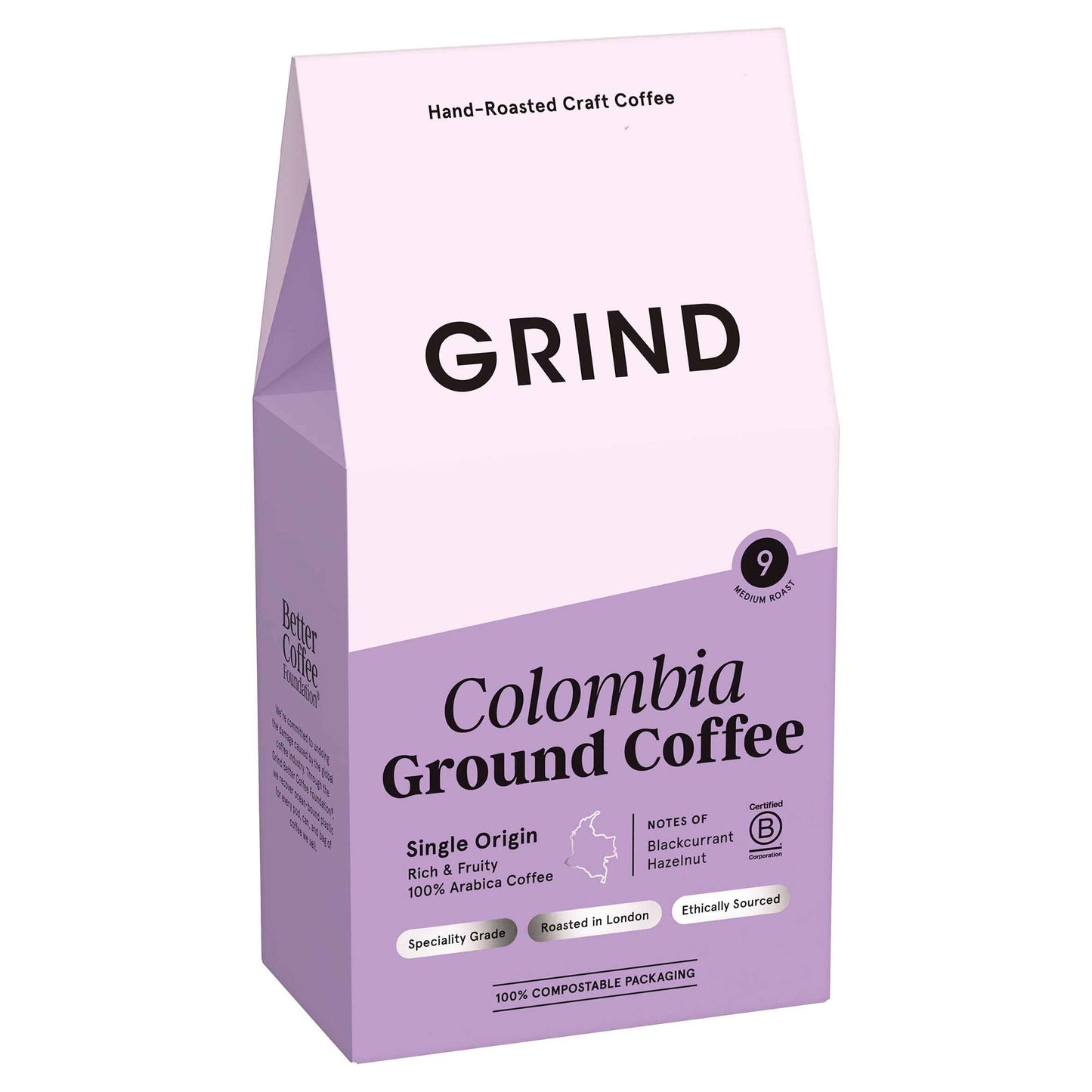 GRIND Single Origin Colombia Ground Coffee 200g