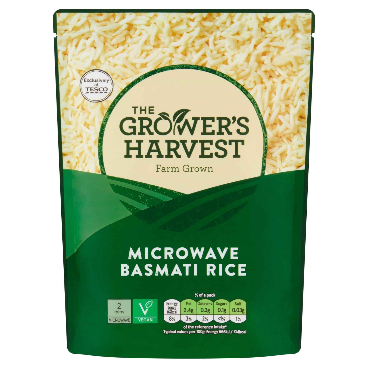 Growers Harvest Microwave Basmati Rice 250g