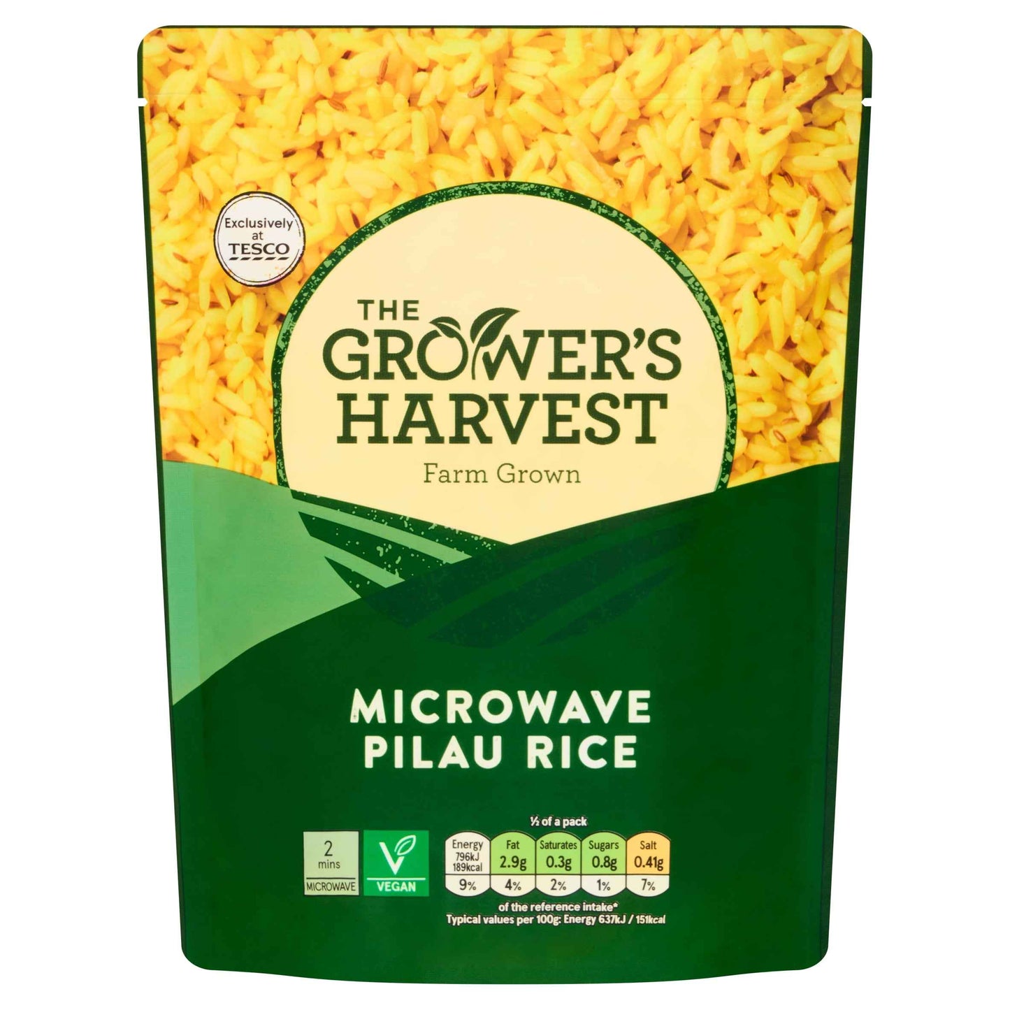 Growers Harvest Microwave Pilau Rice 250ml