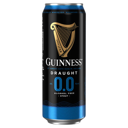 Guinness 0.0% Alcohol Free Draught Stout 4X440ml — image 2