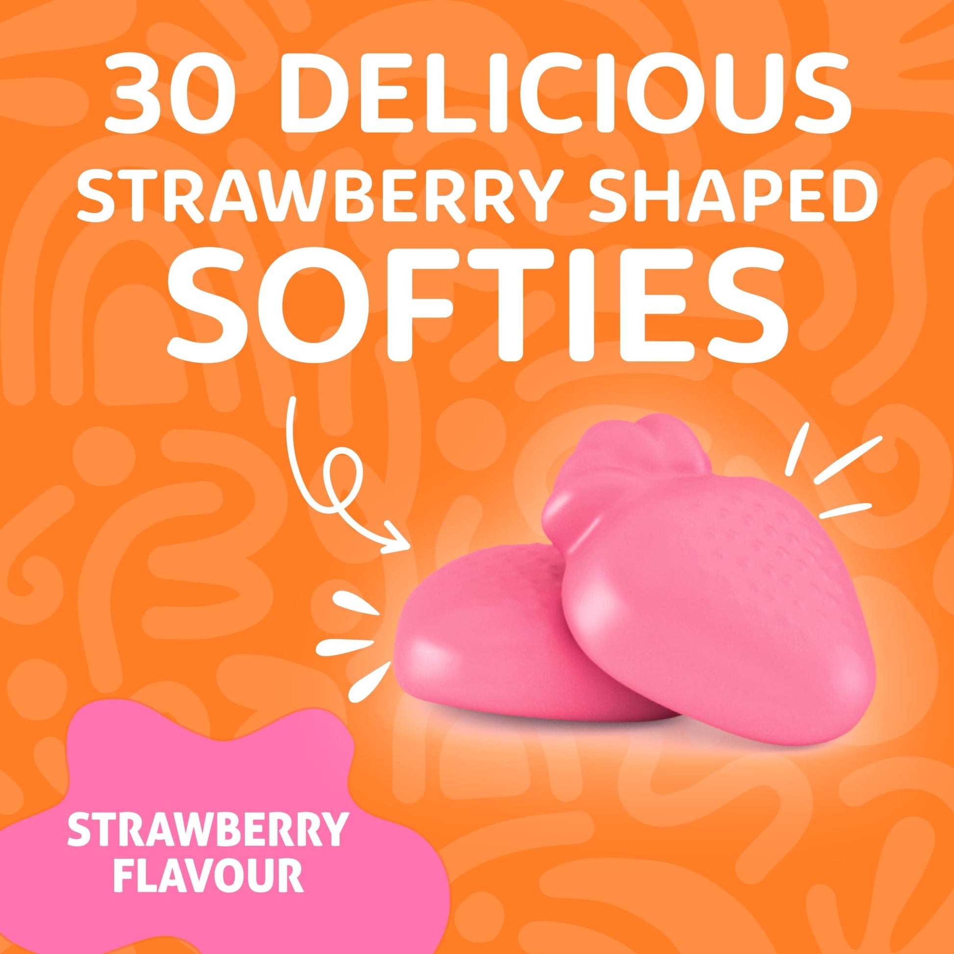 Haliborange Calcium & Vitamin D Strawberry Softies 30s — image 4