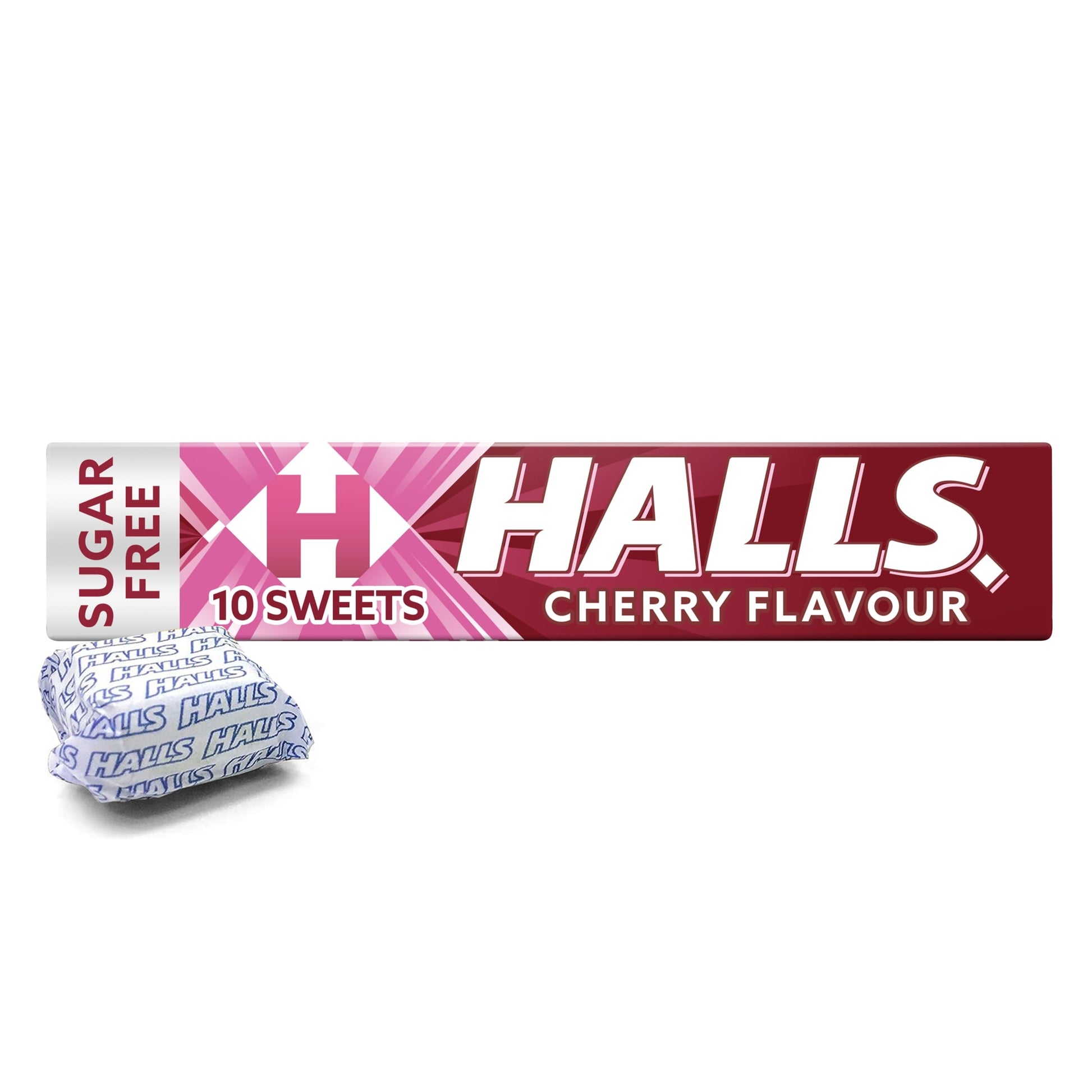 Halls Menthol Action Throat Drops - Cherry 32g — image 1